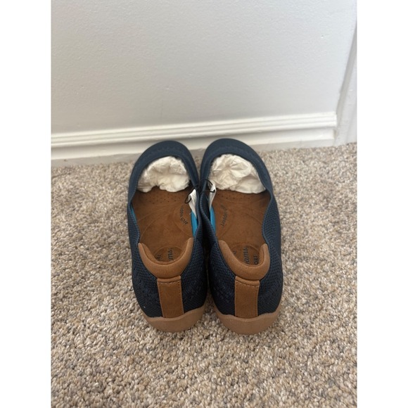 Dearfoams Misty Ballet Flat – Navy – Size 6 Wide (6H) - Picture 4 of 8